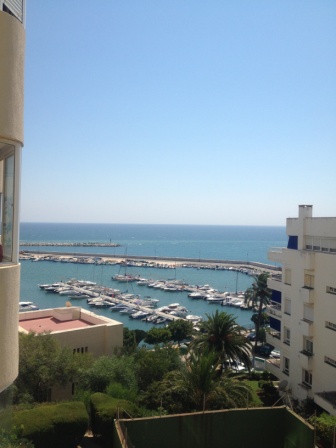 View from our balcony in Estepona