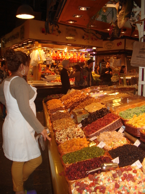 Boqueria Market Sweet Shop